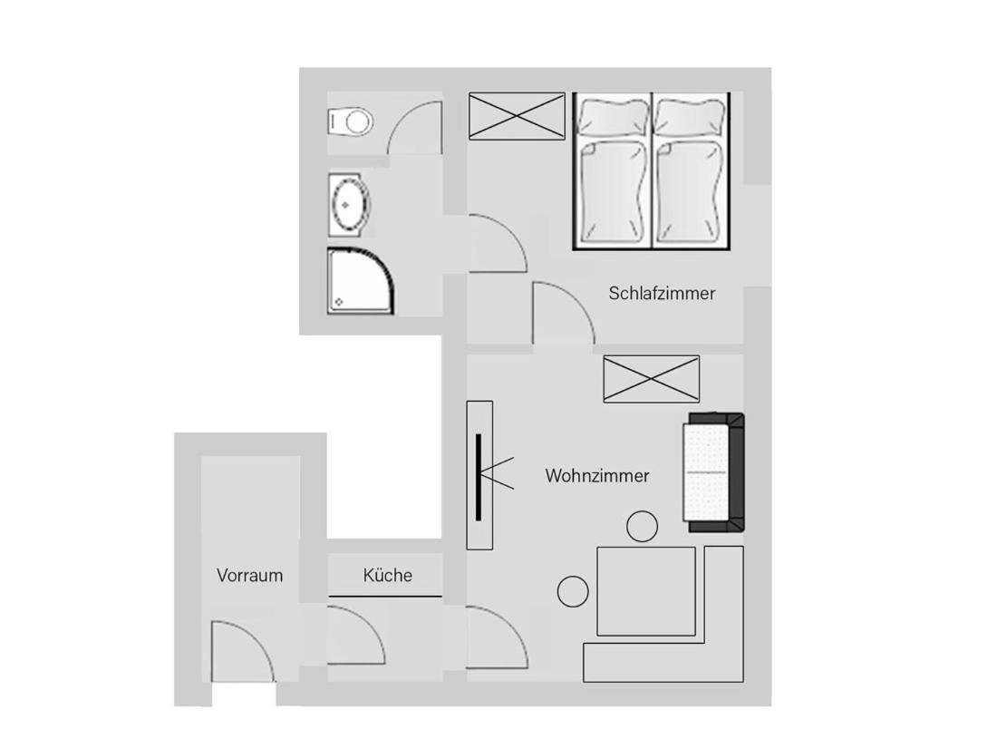 Reithabhof Apartments 斯拉德明 外观 照片